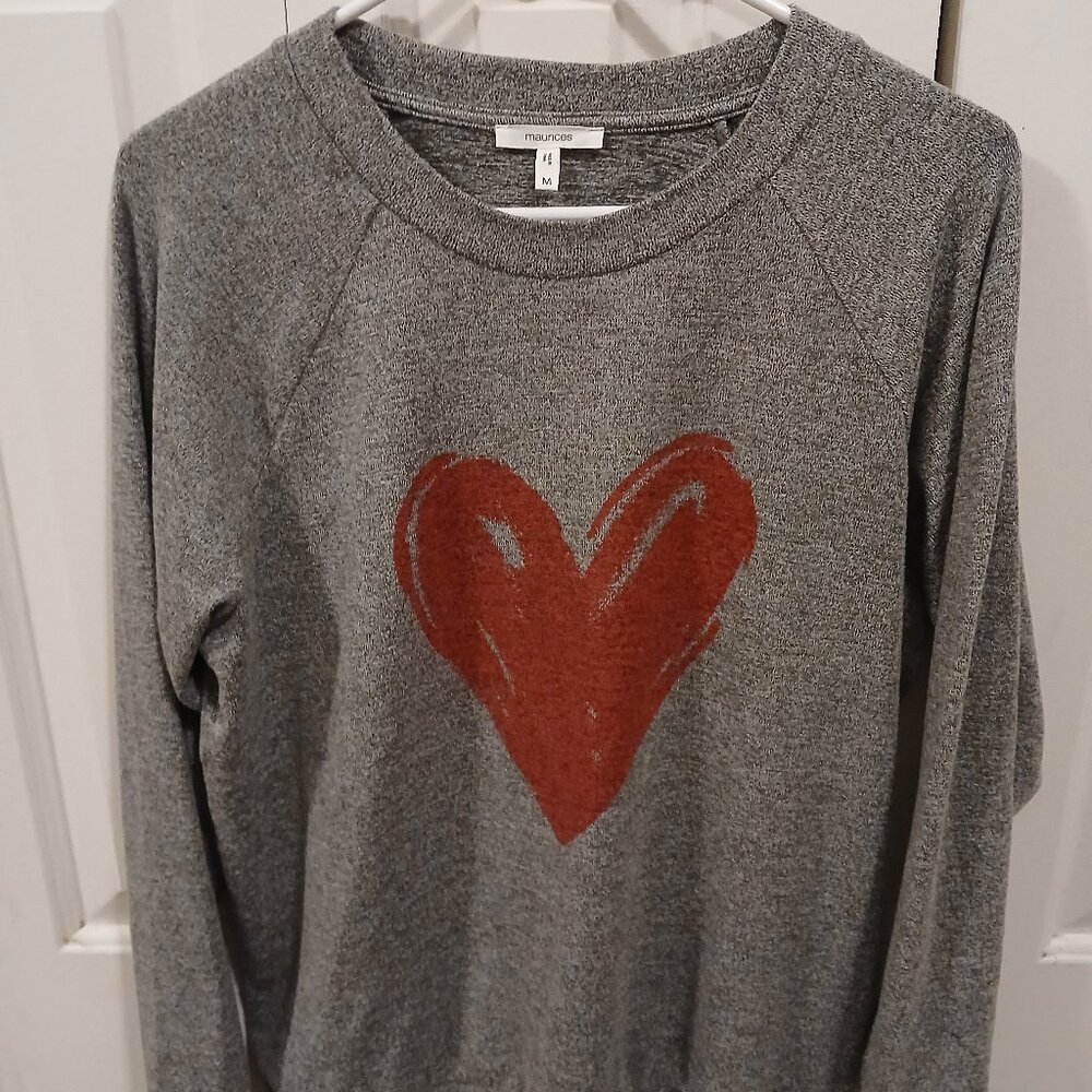 Maurices Valentine's Day Heart Sweater